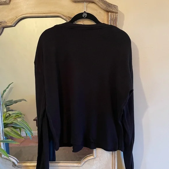 RE/DONE Thermal Long Sleeve Tee - - Picture 3 of 3